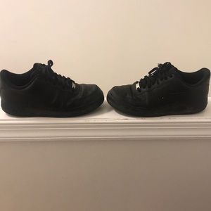 All Black AirForce 1s